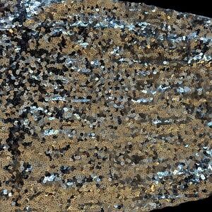 SIlver Sequin Sparkle Stretch Mini Skirt Size L Game Day Night Out